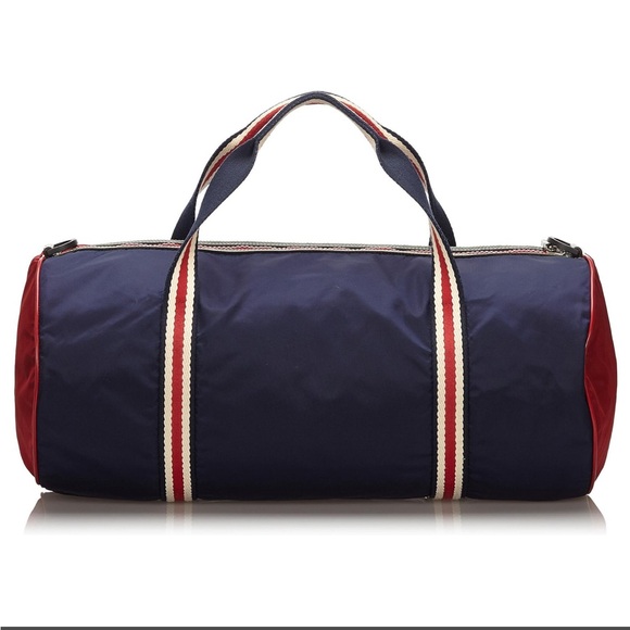 Gucci Blue Nylon Duffel Bag Multiple colors - Picture 3 of 11